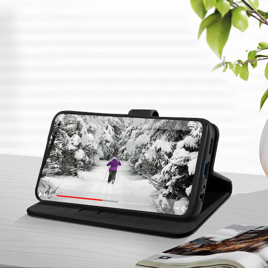 Folio Honor 70 Lite X8 5g X6 Case Video Stand Black