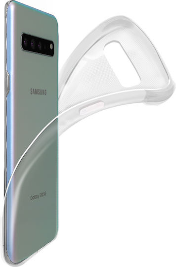 Back Cover Galaxy S10 5g Flexible Case Bumper Corners Transparent