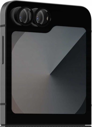 Spacecase Camera Protection Tempered Glass Black for the Galaxy Z Flip6
