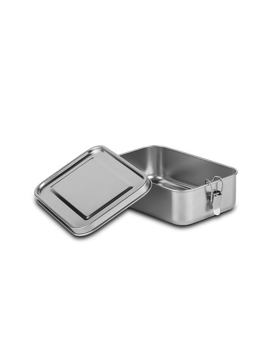 Nava Inox Lunch Box Silver 1400ml