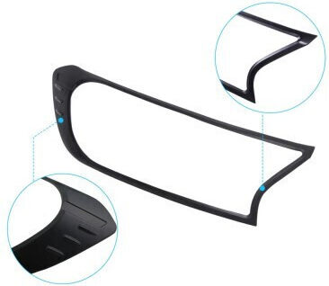 Set de 2 Faruri Decorative Negre Mate Ford Ranger T7 T8 2016-2022