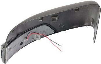 Σετ 2 Δυναμικά Καπάκια Καθρεπτών Led Μαύρο Ματ Ford Ranger T6 T7 T8 2012-2022