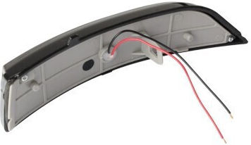 Σετ 2 Δυναμικά Καπάκια Καθρεπτών Led Μαύρο Ματ Ford Ranger T6 T7 T8 2012-2022