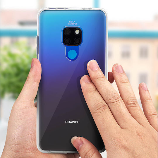 360° Case Huawei Mate 20 Flexible Front & Rigid Back – Transparent