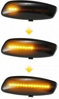 Σετ 2 Δυναμικών Φλας Led Citroen C3 C4 C5 Ds3 Ds4