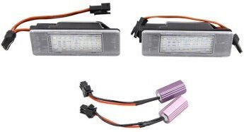 Σετ 2 Λάμπη Numar Led Fiat Ulysse Scudo