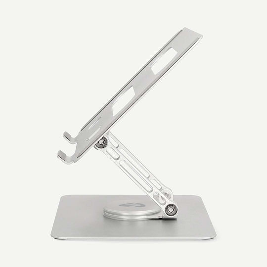Nedis Laptop Stand for Up to 17 Inches Silver NBSTND110SI