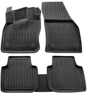 Umbrella Set Covorașe Față și Spate 4buc din Furtun pentru Volkswagen Tiguan 2016+ Negre