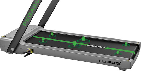 Pegasus RunFlex 3hp Electric Bandă De Alergat Pliabilă Pentru Utilizator Până La 120kg