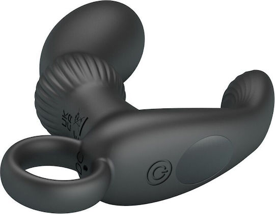 Pretty Love Prostate Massager Πρωκτικός Δονητής με Δυνατότητα Ασύρματης Λειτουργίας Μαύρος