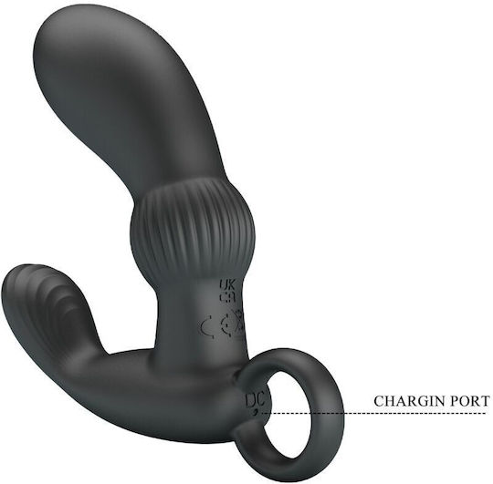Pretty Love Prostate Massager Πρωκτικός Δονητής με Δυνατότητα Ασύρματης Λειτουργίας Μαύρος