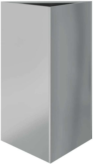 vidaXL Set 2 Töpfe Metall Galvanized Steel