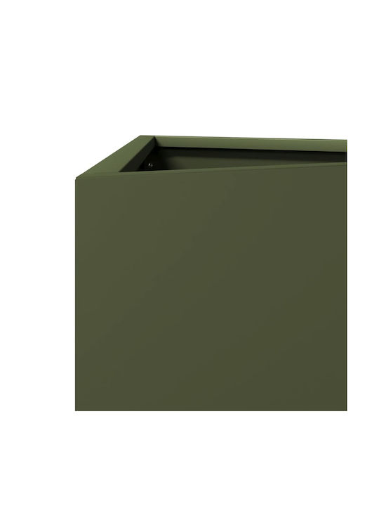 vidaXL Pot Metallic Ladi 30x26x75cm.