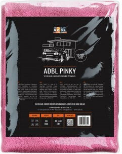 Set de 10 cârpe din microfibră Adbl Pinky fără cusături 40x40 cm