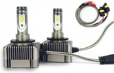 Set aus 2 LED D1S Autoscheinwerfern 72W Cree Chip 8000 Lm 12V