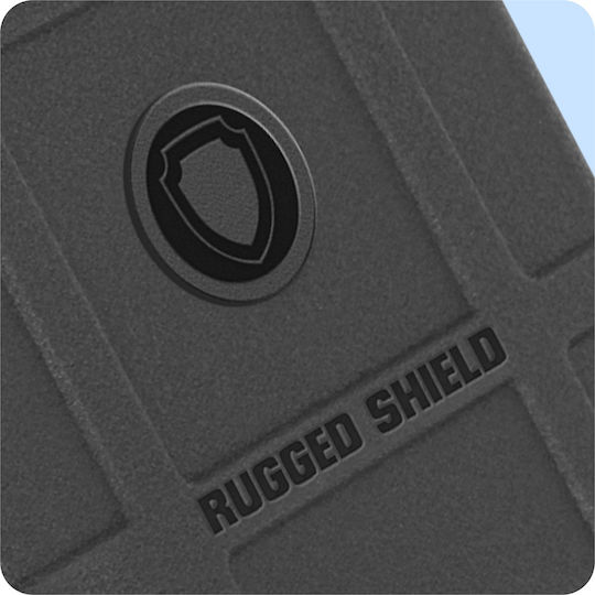 Case Sony Xperia 5 V Shockproof Silicone Rugged Shield 3d Pattern Black