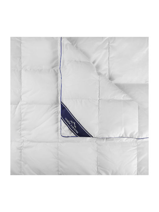 Nordic Paradise Bettdecke Einzelbett Daunen 160x220cm Weiß