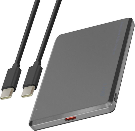 LinQ BW8500 Baterie Externă MagSafe 8000mAh 20W cu Port USB-C Gri
