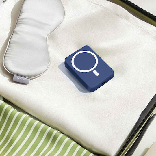 Moxie MagSafe Power Bank 5000mAh 10W Μπλε