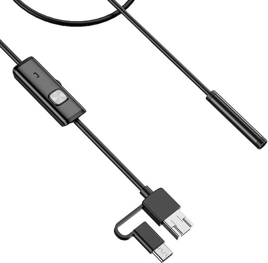 Waterproof Ip67 Endoscope Camera Multi-ports Usb-c Micro-usb Usb Length 1m