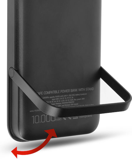 Swissten MagSafe Power Bank 10000mAh 20W Power Delivery Μαύρο
