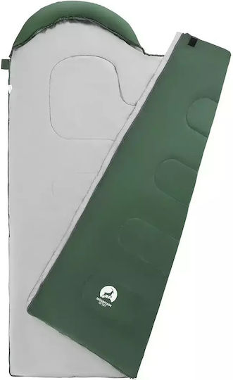 4FIZJO Schlafsack Einzeln Green
