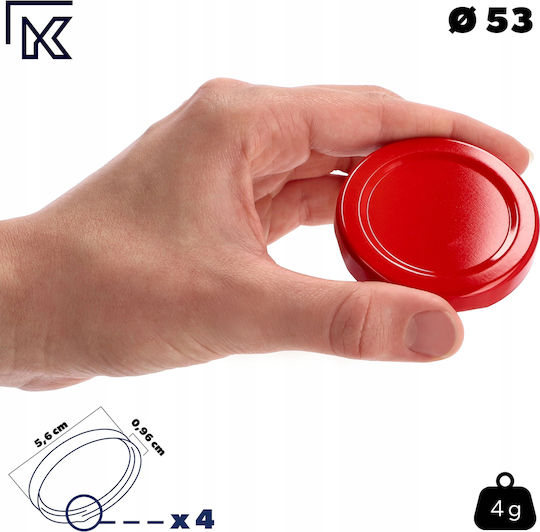 Kadax Deckel aus Metall (200Stück)