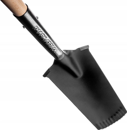 Kadax Long Narrow Sharp Drain Spade Shovel 124cm