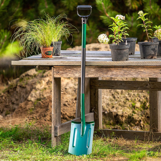 Lopată dreaptă Kadax 118cm metalică pentru grădină ergonomică și robustă