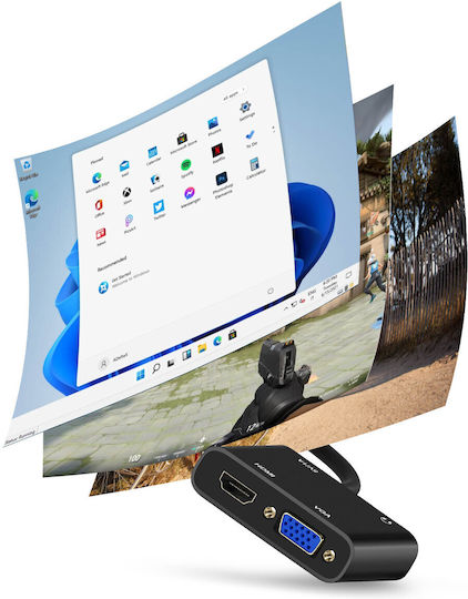 Avizar VGA Männlich Zu HDMI VGA Weiblich 1Stück ADA-VG2VGHD