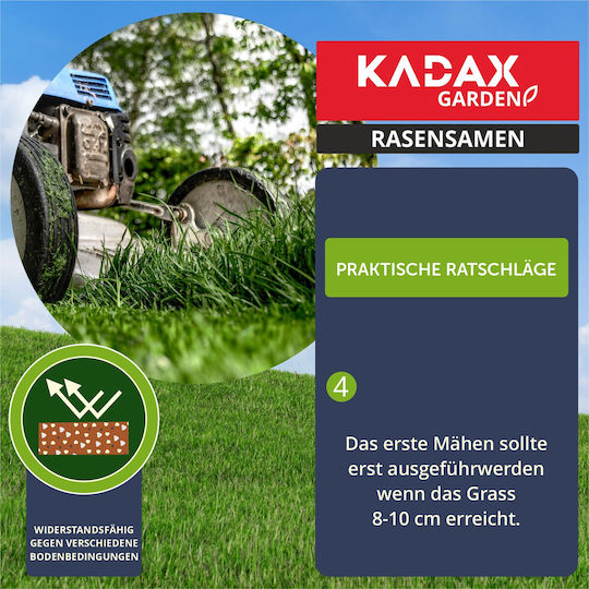 Kadax Sport-Rasen Selbstverdichtender Rasen 5 kg