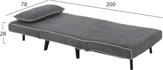 Braxton Sessel Dark Grey 78x88x78cm