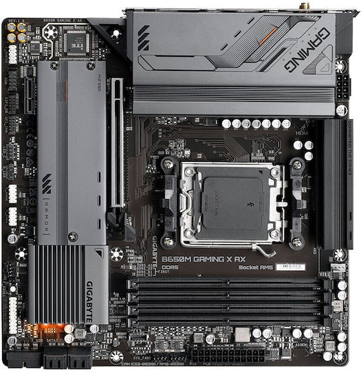 Gigabyte B650M Gaming X AX rev. 1.x Wi-Fi Motherboard Micro ATX με AMD AM5 Socket