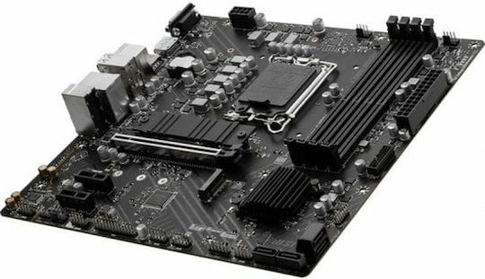 MSI Pro B760M-P DDR4 Motherboard Micro ATX με Intel 1700 Socket 7E02-001R