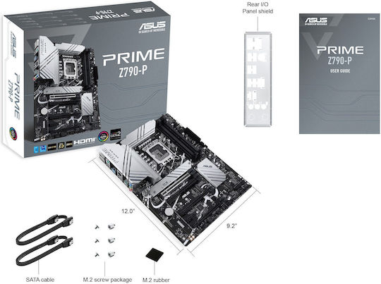 Asus Prime Z790-P Motherboard ATX with Intel 1700 Socket
