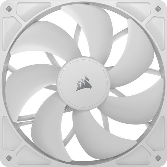 Corsair RS140 Case Fan with White Lighting and Connection 4-Pin PWM 1pcs White