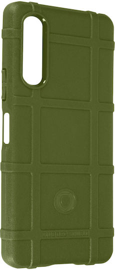 Case Sony Xperia 10 V 10 Vi Antishock Relief Pattern Silicone Khaki