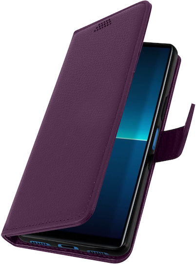 Sony Xperia L4 Wallet Case with Video Support Purple