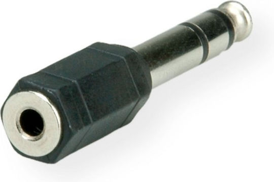 Roline Roline 6.3mm männlich auf 3.5mm weiblich Konverter 1Stück 11.09.4444-10