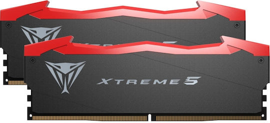 Patriot Viper Extreme 5 48GB DDR5 RAM with 2 Modules (2x24GB) and 7600 Speed for Desktop