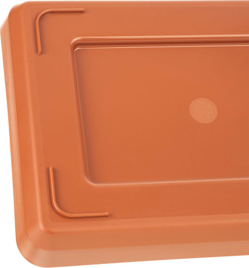 Kadax Πιάτο Γλάστρας Πλαστικό Terracotta 33877