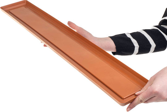 Kadax Πιάτο Γλάστρας Πλαστικό Terracotta 33877