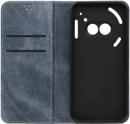 Avizar Фолио Калъф за Nothing Phone 2a, Портфейл с Капак, Петнист Син