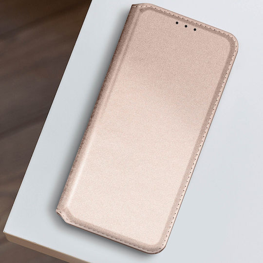 Flip Case Oppo Find X5 Lite Magnetic Card Holder Video Support Rose Gold