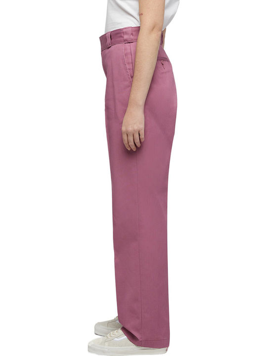 Women's Fabric Trousers Mellow Mauve