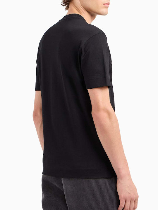 Emporio Armani Herren T-Shirt Kurzarm Schwarz