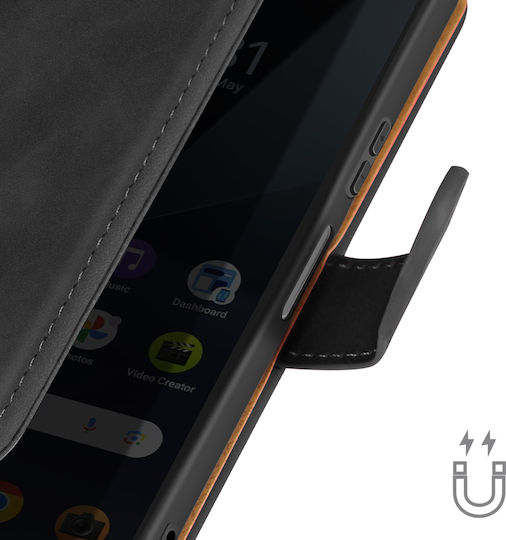 Avizar Hülle Sony Xperia 10 VI Karten- und Video-Halter Schwarz