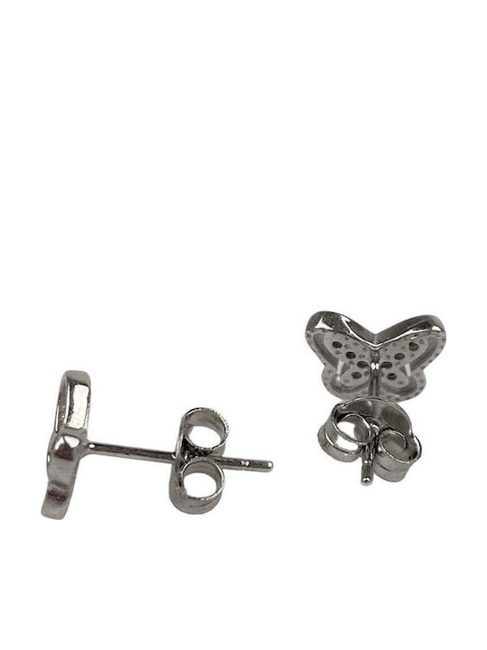 925 Silver Butterfly Earrings
