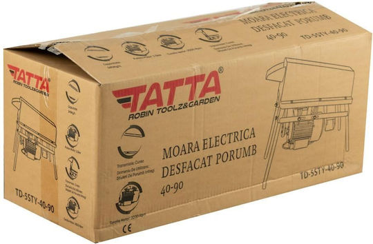 Tatta Moară de Măcinat Furaje cu Putere Motor 1500W și Producție de Măcinare 240 kg/h