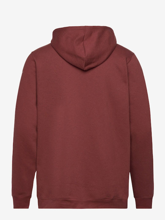 Columbia Trek Herren Sweatshirt mit Kapuze Bordeaux